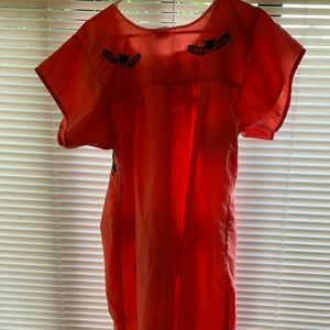 Mexican-themed dress